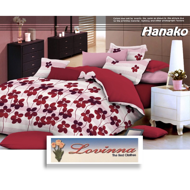 Bedcover seprai katun motif anak perempuan