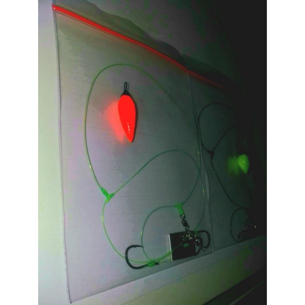 Rakitan pancing ikan mas cabang 3 mata kail no 2