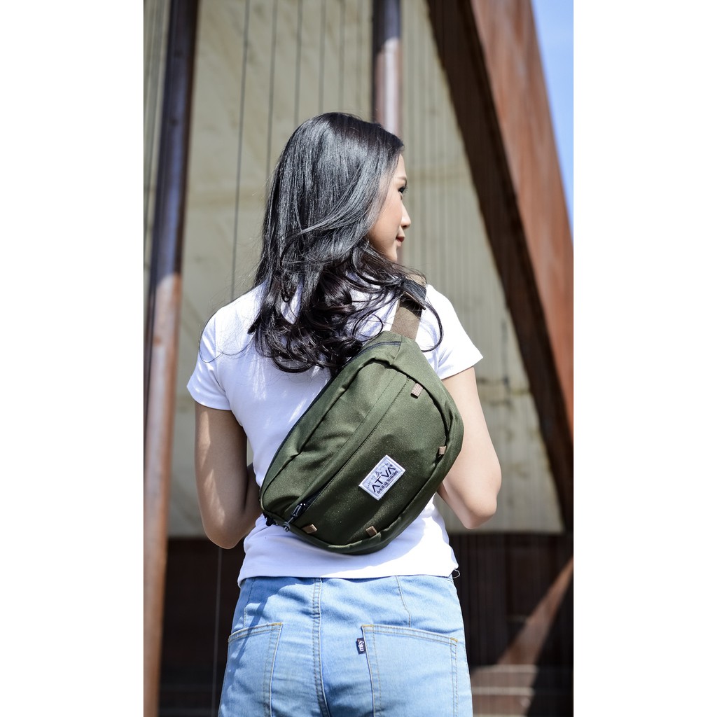 ATVA BAG - WALK OLIVE SERIES / WAISTBAG / TAS BAHU / WAIST BAG