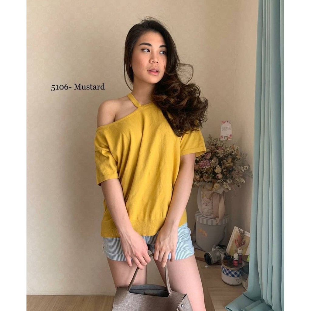 5106 SWEATER BAJU RAJUT WANITA PREMIUM BLOUSE BERKUALITAS