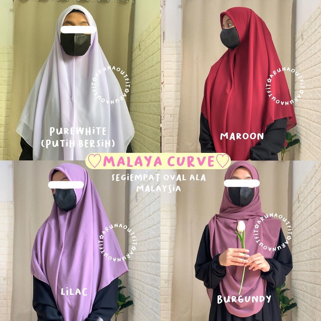 MALAYA CURVE BY HIJABYLO