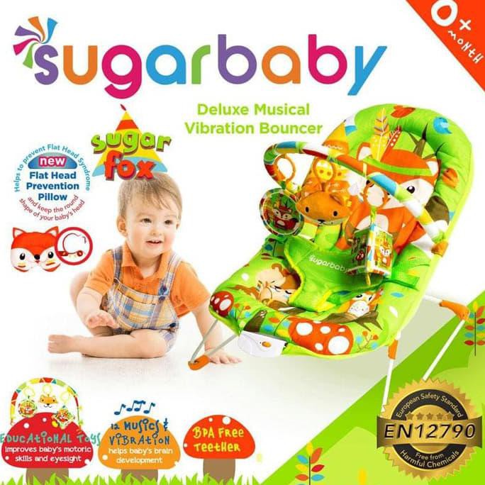 Promo Sugar Baby Bouncer - Sugar Fox / Sugar Chef / Sugar Toys