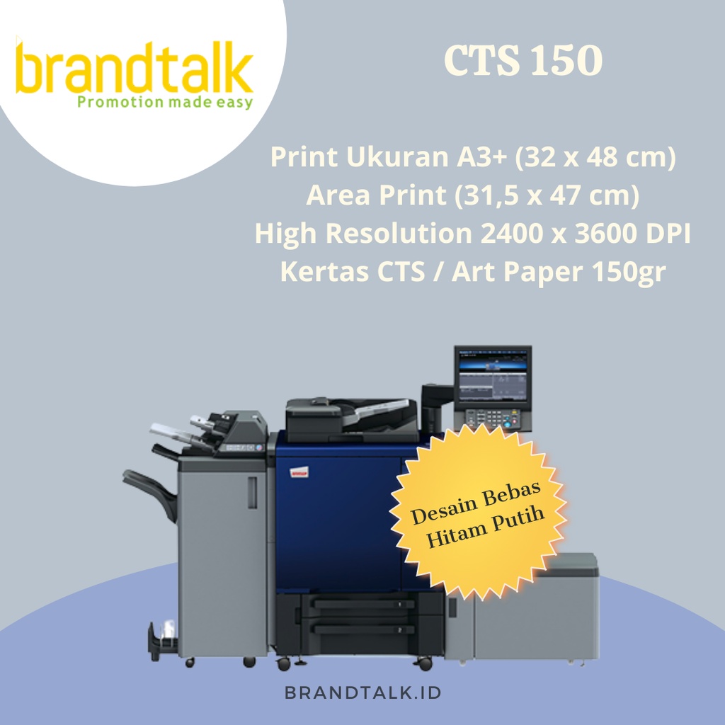 

Cetak Print Hitam Putih Kertas CTS 150 gr Ukuran 32,5 cm x 48 cm