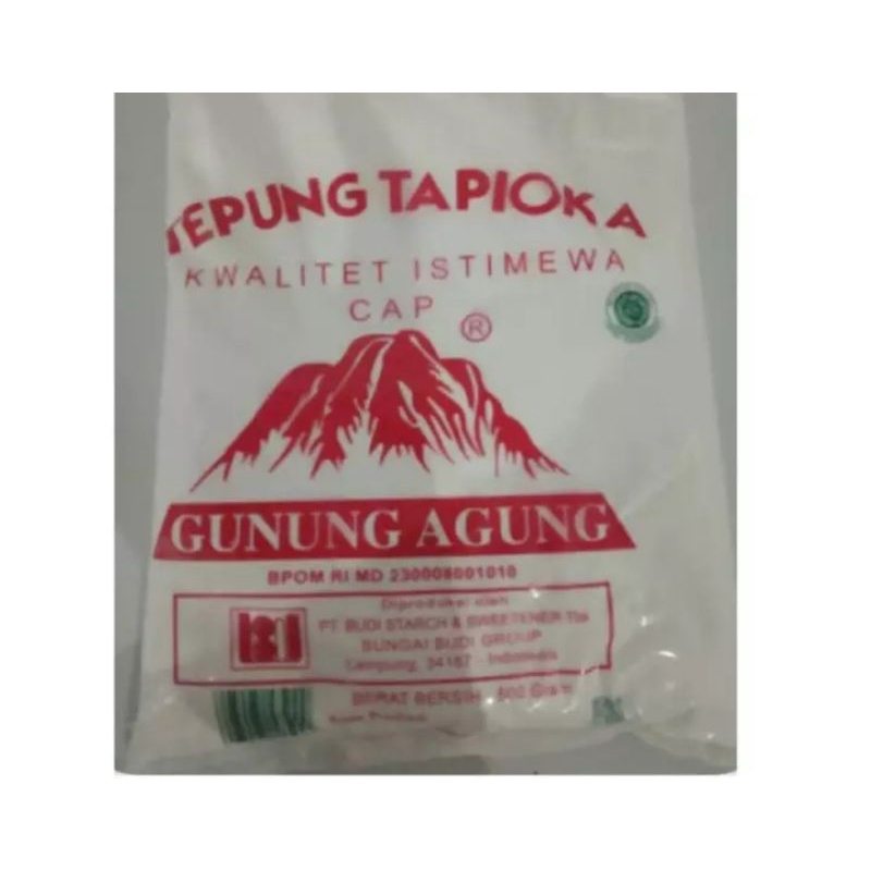 

Tepung Tapioka Gunung Agung 500gr