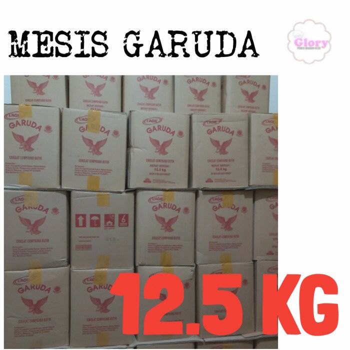 

meses coklat garuda 12.5kg / mesis coklat garuda kartonan