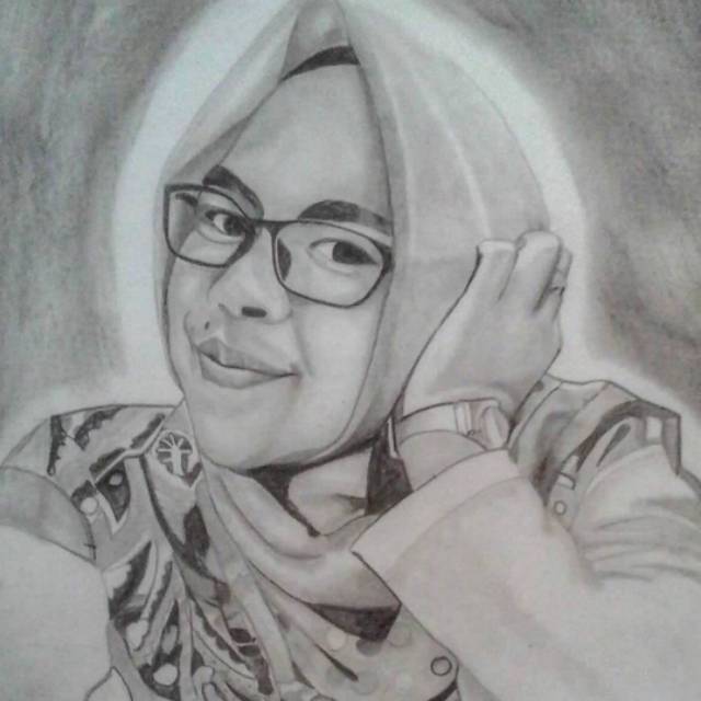 Sketsa Wajah Pensil A4
