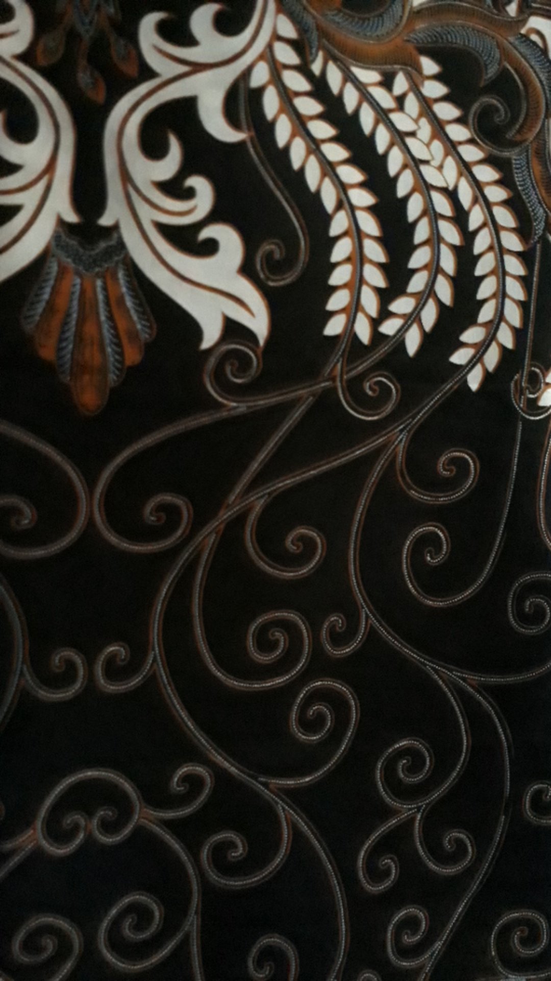 Kain Batik Solo Motif Kembangan Akar