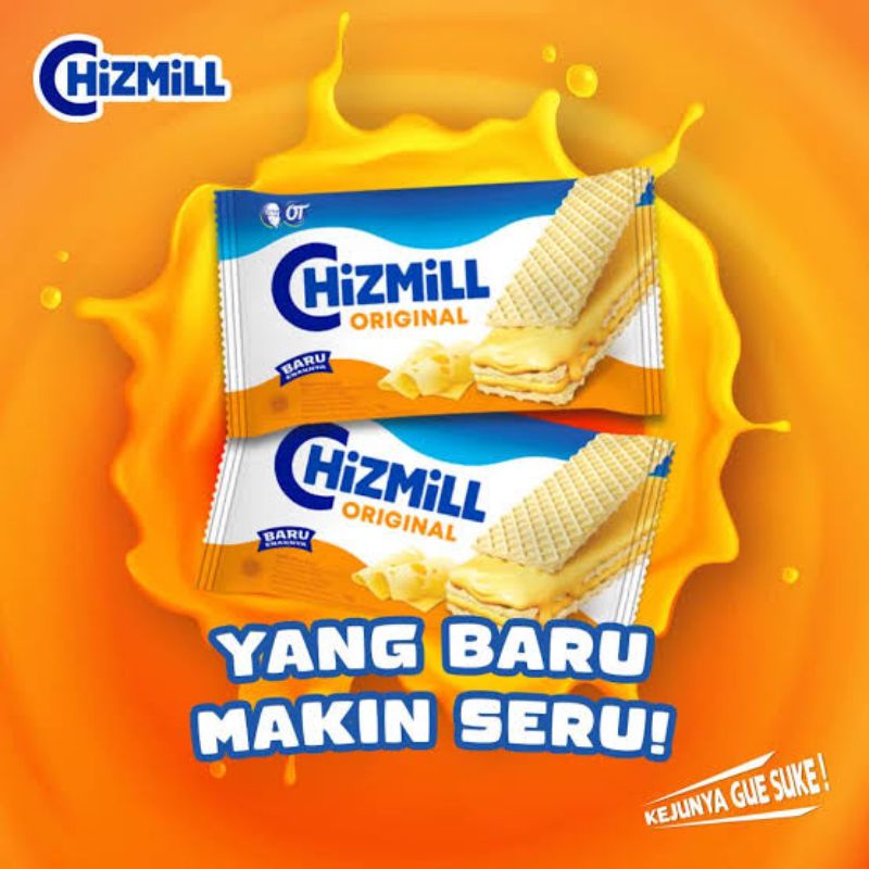 

CHIZMILL WAFER ORIGINAL KEJU 46GR (1BANDED ISI 10PCS)