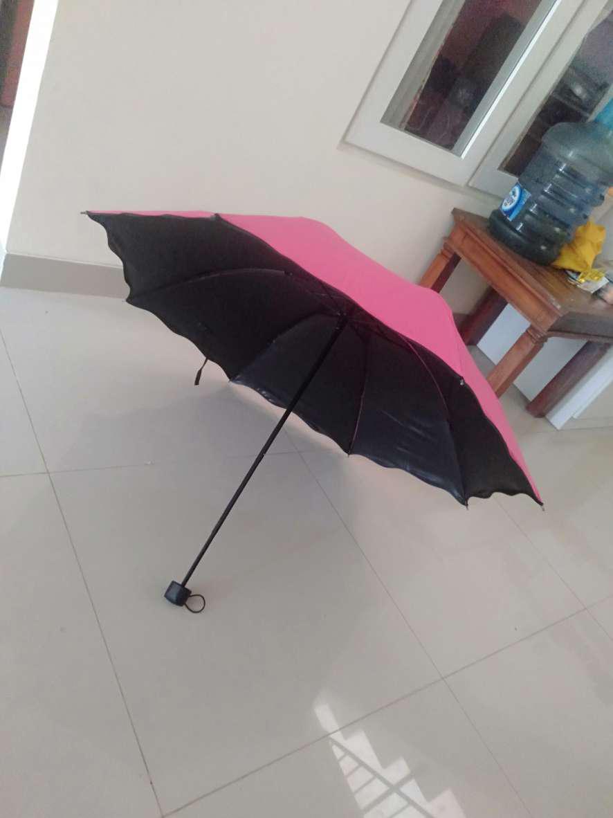 Payung Lipat Anti Uv Radiasi Sinar Matahari Payung 3d Payung Magic