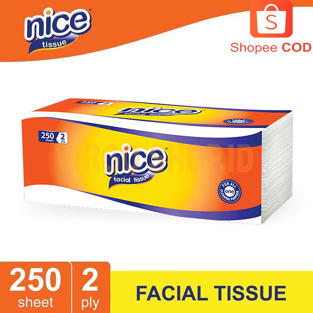 tisue nice 250 sheet 2ply new / Tisu Nice / Tissu Nice / Tissu Nice 250 Sheet / Tisu / Tissu / Tisu Nice 250 Sheet