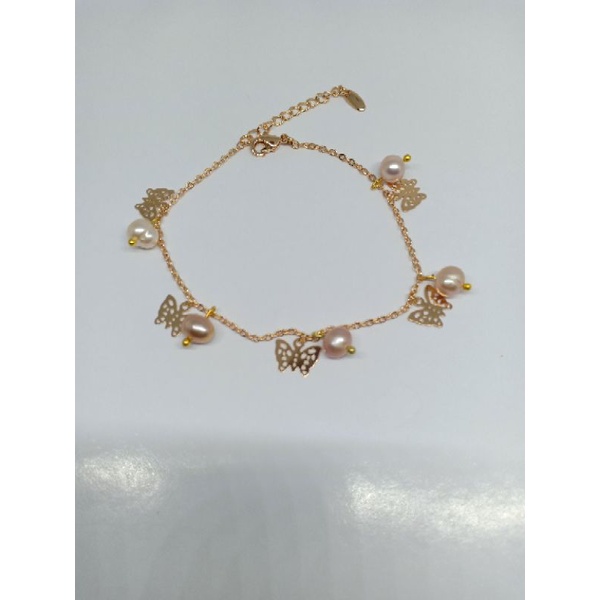 aksesoris gelang mutiara khas lombok