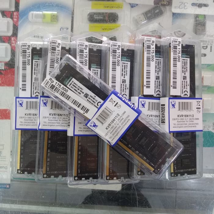 Memory PC DDR3 4GB KINGSTON RAM Komputer DDR3 4 G   B Baru PC