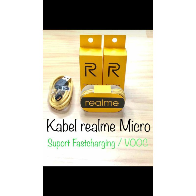 Kabel Data Realme Micro USB / Kabel Charger casan Android Support semua merk Hp