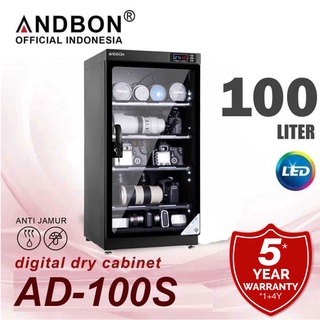 Dry Box Dry Cabinet ANDBON AD-100S Digital Drybox Drycabinet 100 liter