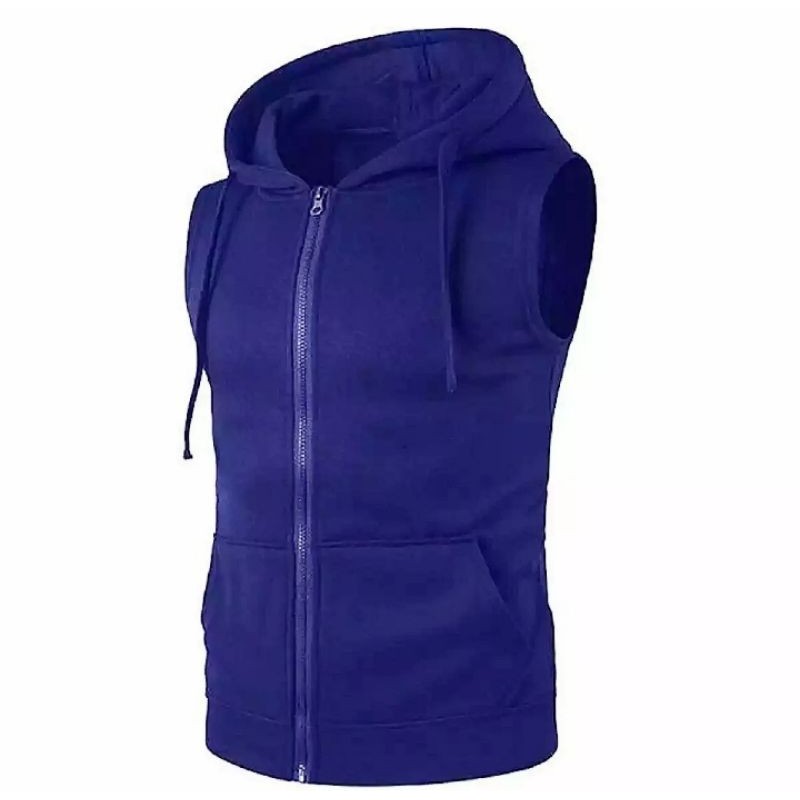 jaket hoodie vest Rompi Pria/wanita