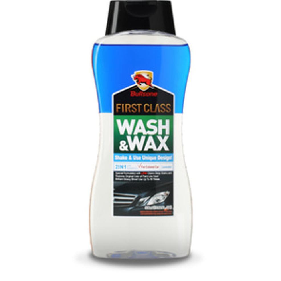 New Bullsone Wash & Wax For Color Car - Shampoo & Wax Untuk Mobil Berwarna