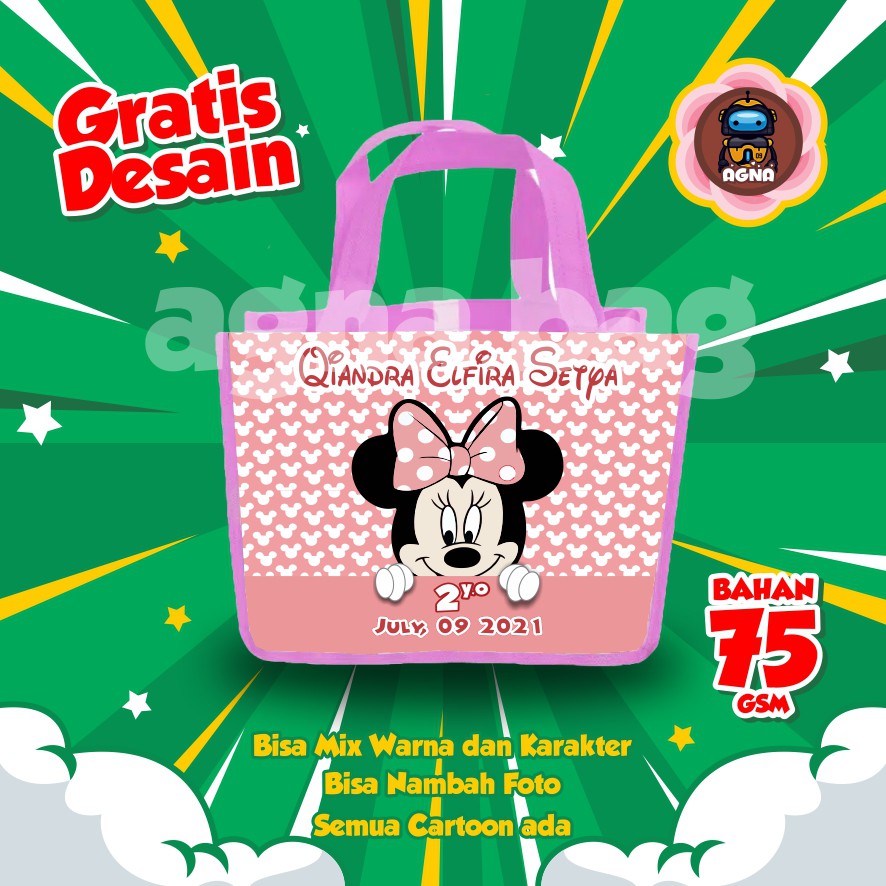 

GOODIE BAG MURAH / TAS ULTAH CUSTOM /TAS ULTAH PROMO/ TAS ULTAH MICMOUSE 3