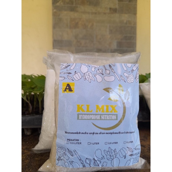 KL MIX Hidroponik - Nutrisi AB MIX Hidroponik 2,5 Liter