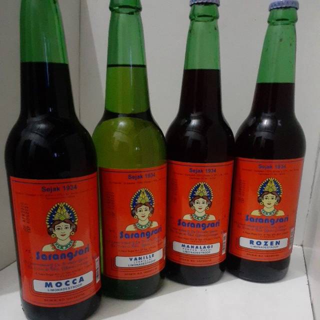 

Sirupsarangsari asli VANILLA mocca rozen manalagi 620 ml
