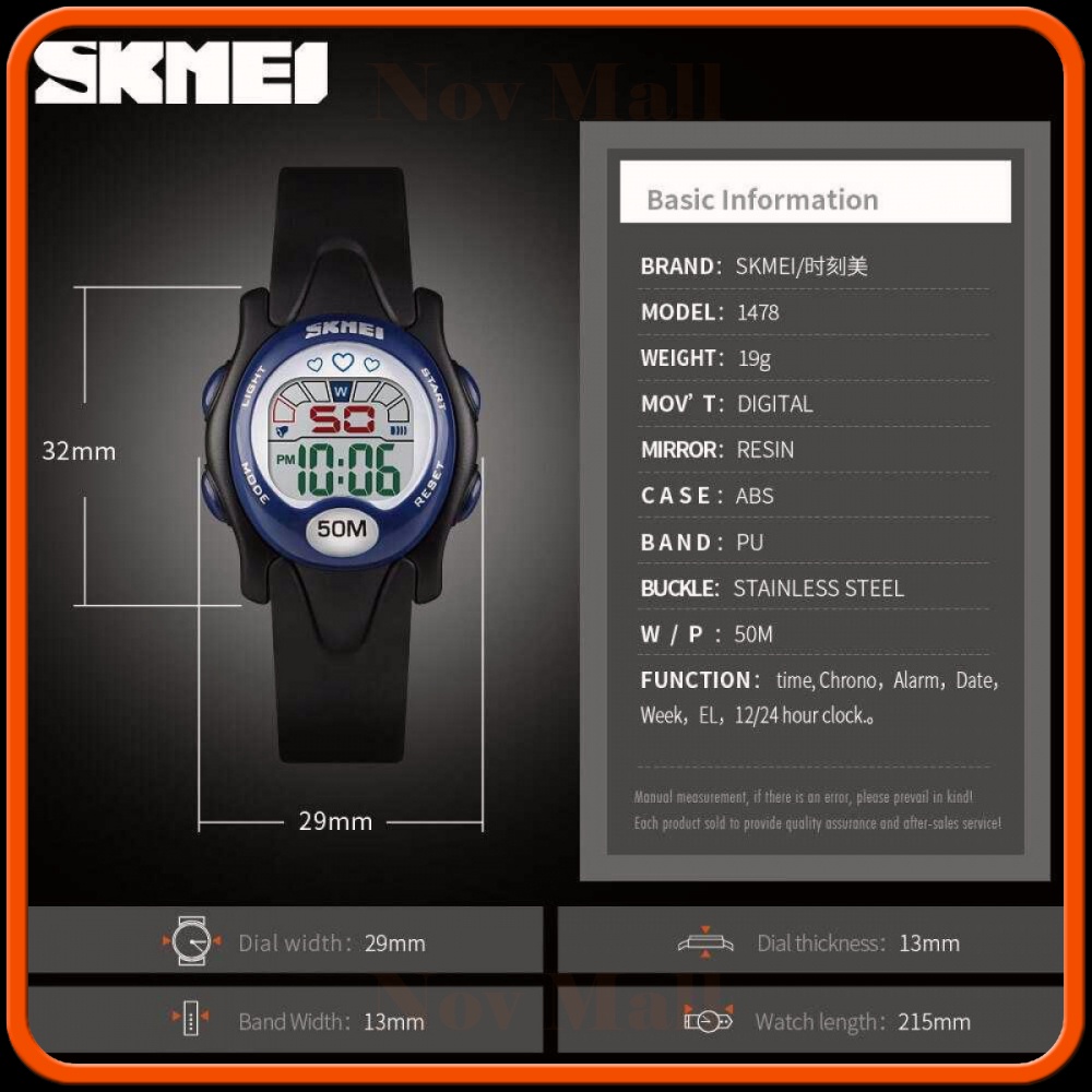 SKMEI Kids Jam Tangan Sporty Anak - 1478