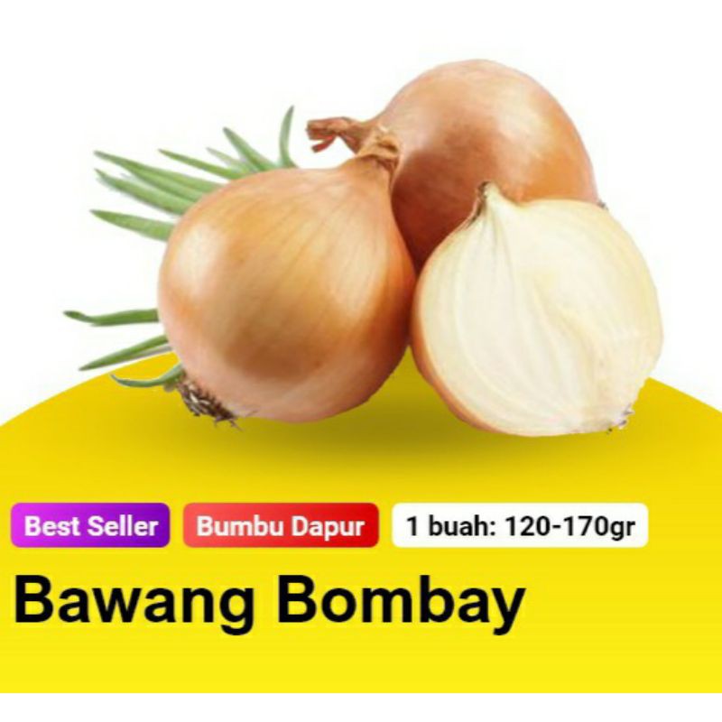 

PASAR GUBENG - Bawang Bombay / Bombai Per Pcs