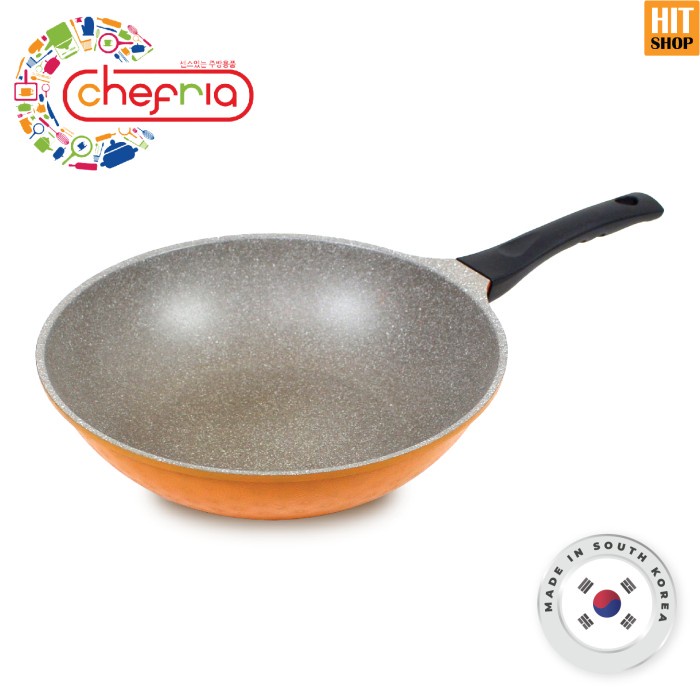 Chefria Vivid Wok Pan 28Cm - Panci/Wajan/Penggorengan Korea _Art