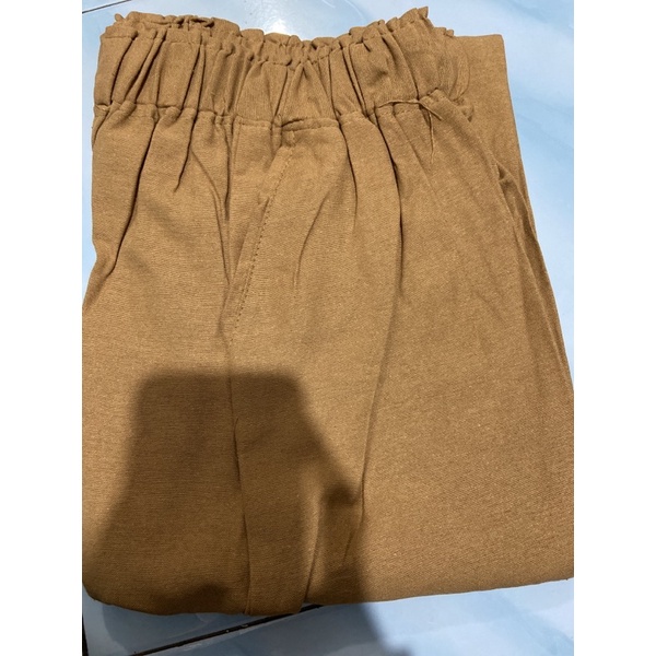 VIONA KULOT LINEN JUMBO-Moca