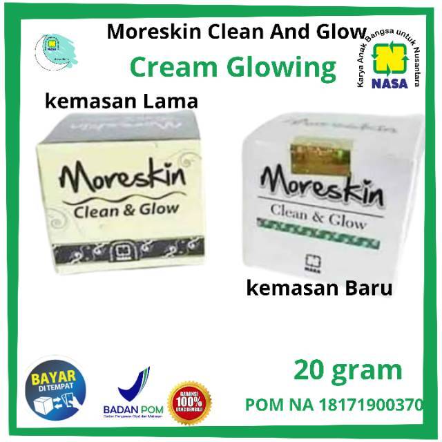 Moreskin clean and glow - moreskin clean n glow