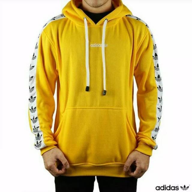 SWEATER HOODIE PRIA ADIDAS TNT KUNING/JAKET ZUMPER ADIDAS TNT L. XXL