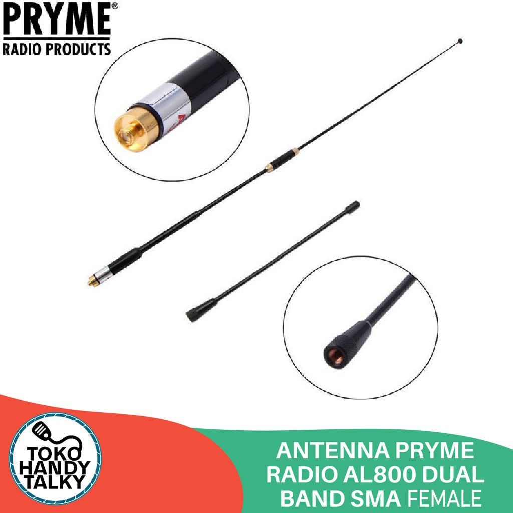 ANTENNA HANDY TALKY RYME RADIO AL800 DUAL BAND SMA-F NEW