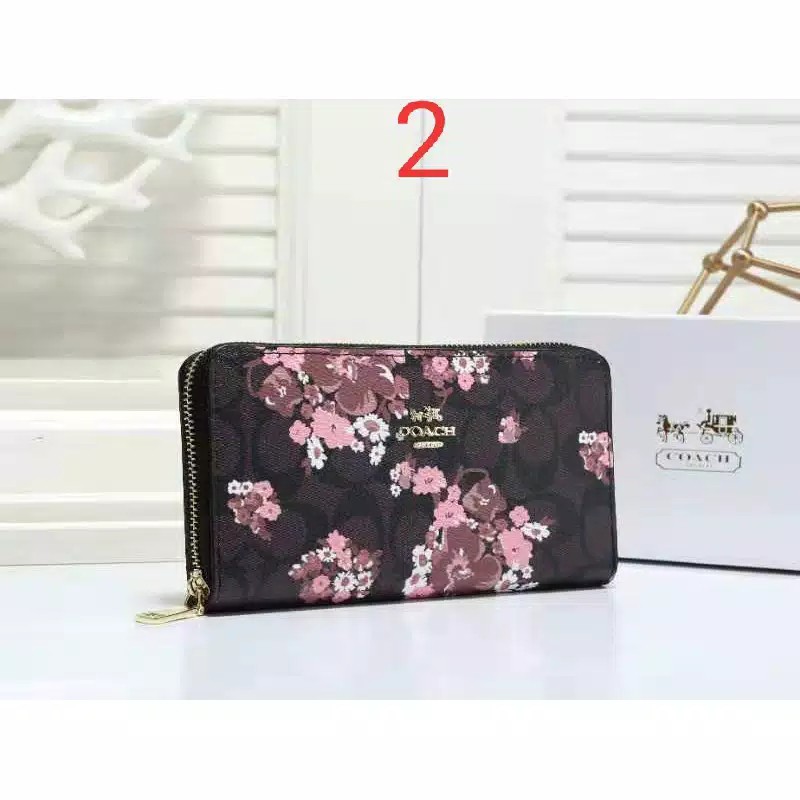 DOMPET WANITA COAACH PANJANG MOTIF-MOTIF ( NO BOX ) #196