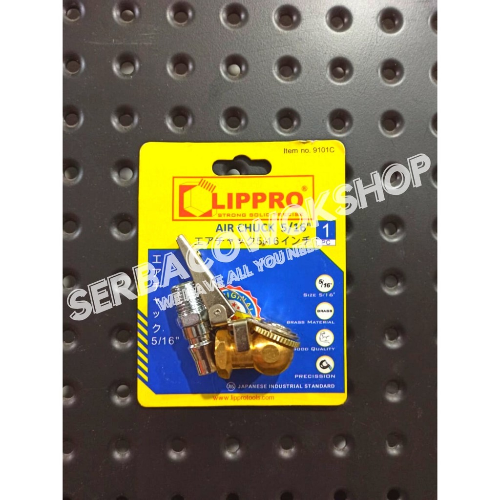 Lippro Air Chuck Isian Angin 5/16 Inch Model Keong Airchuck Coupler Termurah Berkualitas