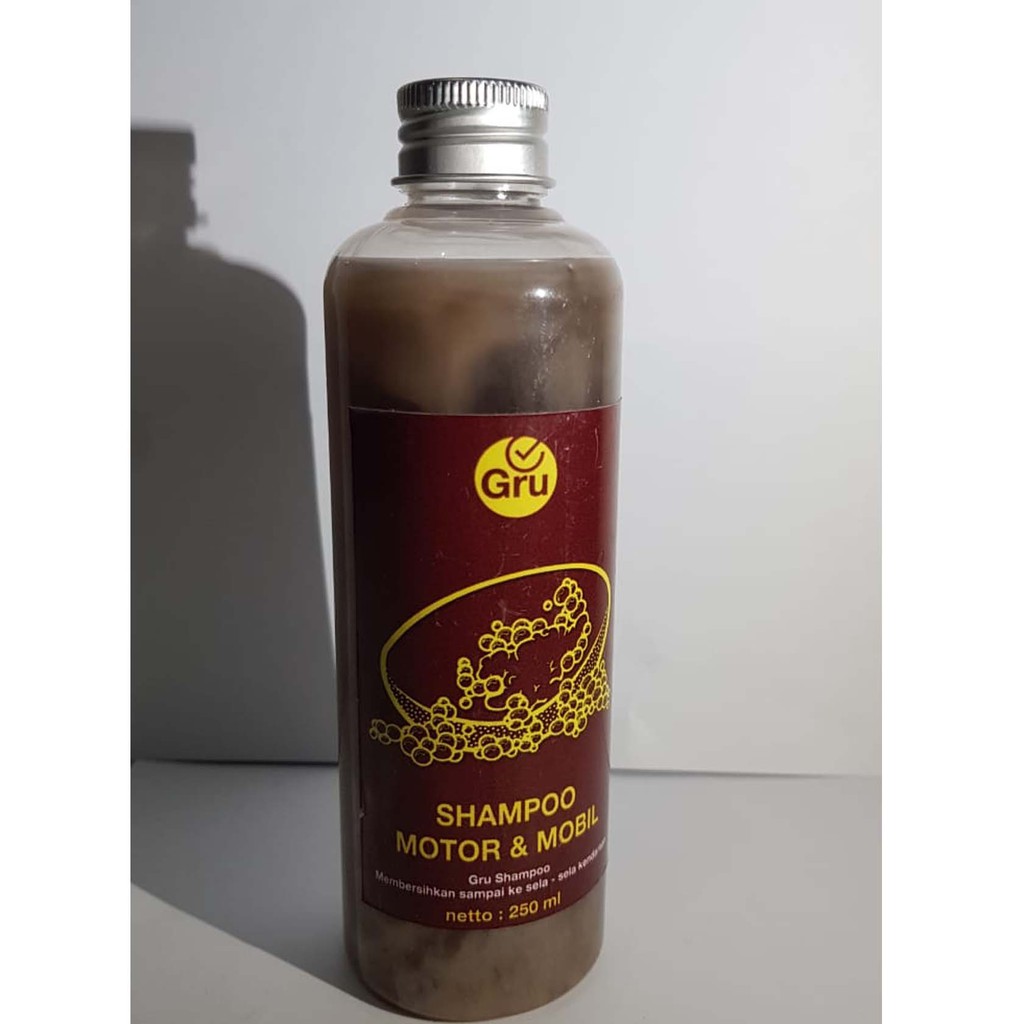 SHAMPO GRU MOBIL MOTOR GRU SHAMPOO Original PREMIUM/Shampo kendaraan Termurah COD