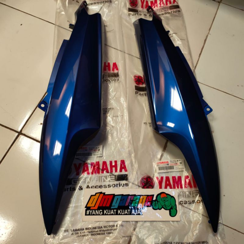 body belakang Mio sporty biru original bodi samping Mio sporty biru ori body samping Mio lama biru o