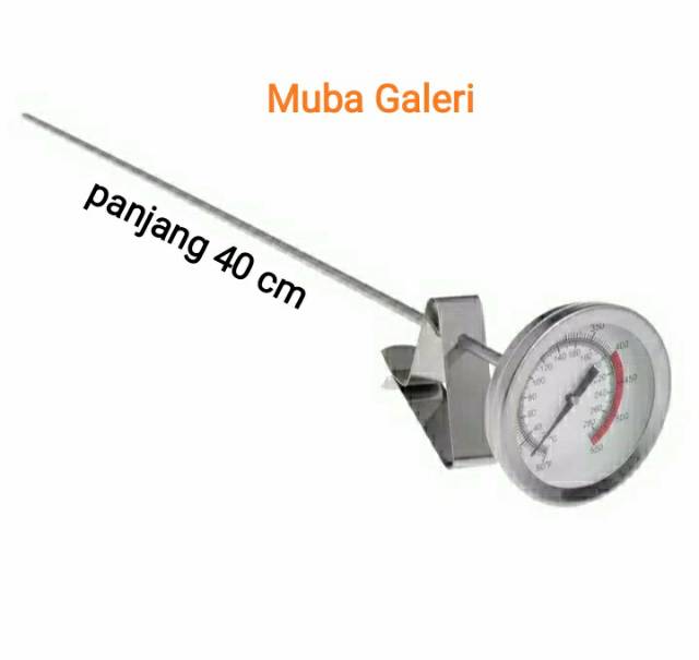 THERMOMETER MEKANIK ALAT UKUR SUHU PANAS KOPI-SUSU-MINYAK GORENG PANAS DLL