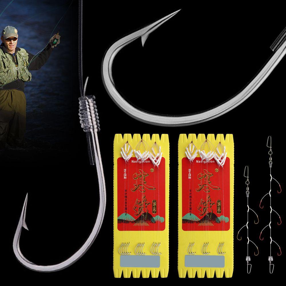 Cantelan Pancing Preva5# Lure String Hooks Pesca Dengan Kait Kecil 3per5
