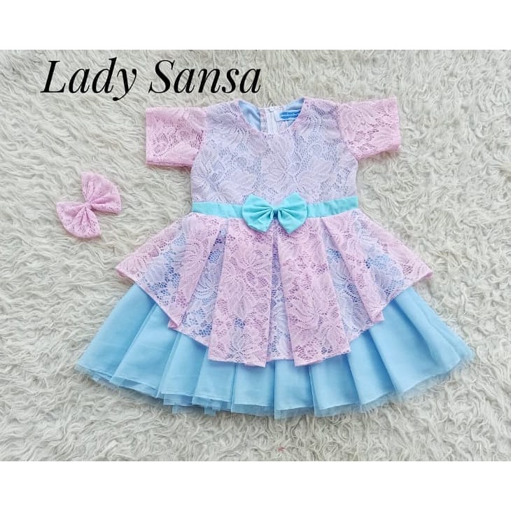 Dress Lady Sansa Anak Unik/Gaun Anak/Dress Anak