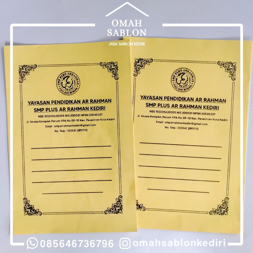 

STOPMAP CUSTOM TERMURAH (MINIMAL 500PCS)