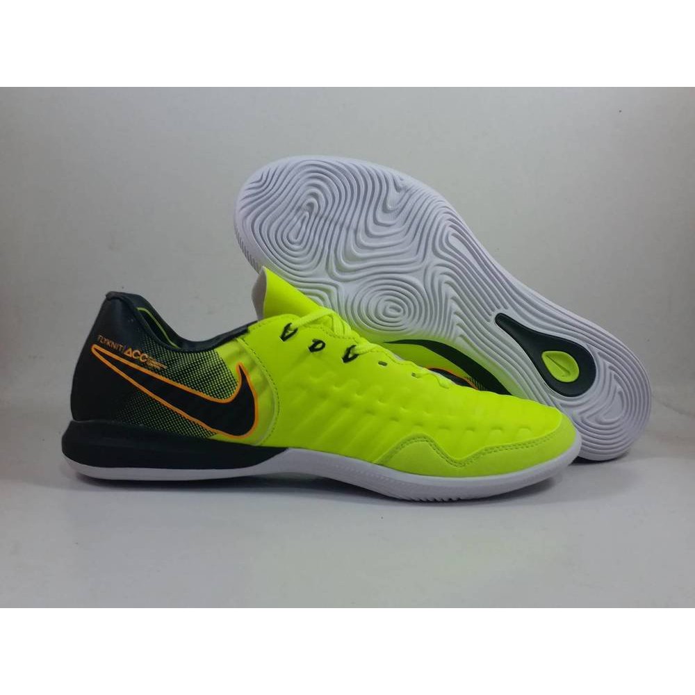 Sepatu Futsal Nike TIEMPO LIGERA IV VOLT BLACK ORANGE