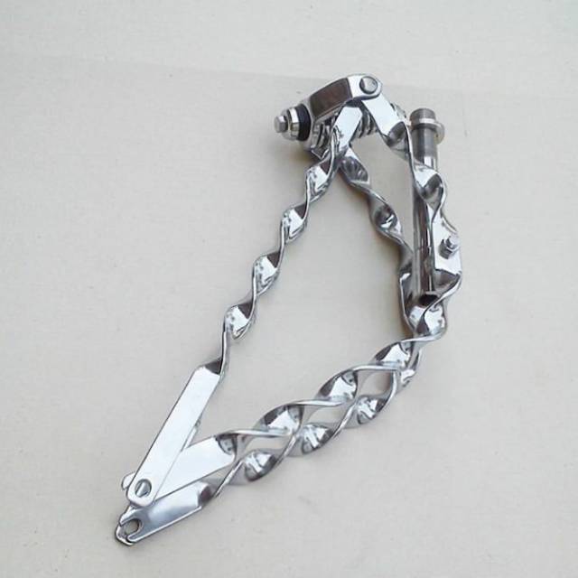Fork springer bent ceper full twist sepeda lowrider custom