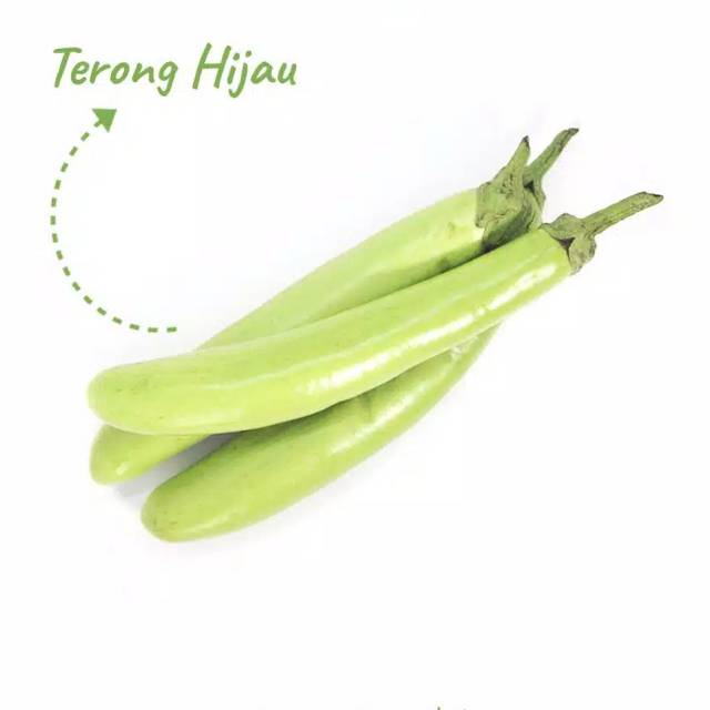 Terong Hijau Berat 1000 gram