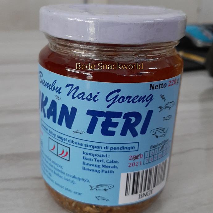 

Bumbu Nasi Goreng Ikan Teri