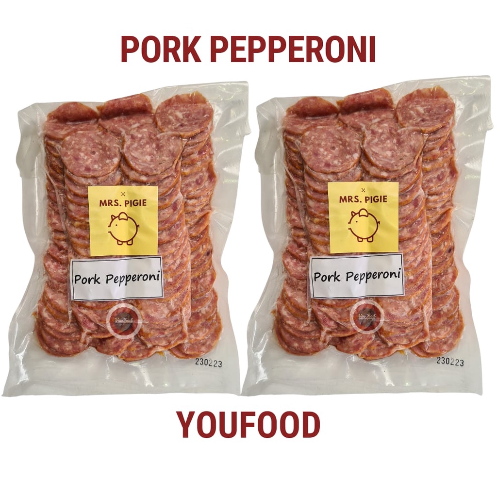 

Pork Pepperoni - Pepperoni Babi Premium 500gr