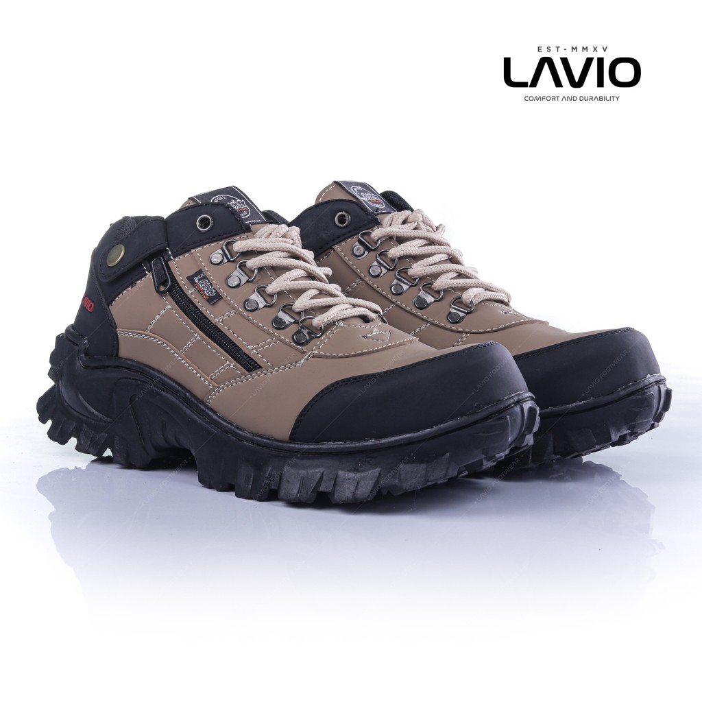 Sepatu Safety Boots Keren Kekinain Pria Lavio E95 Original