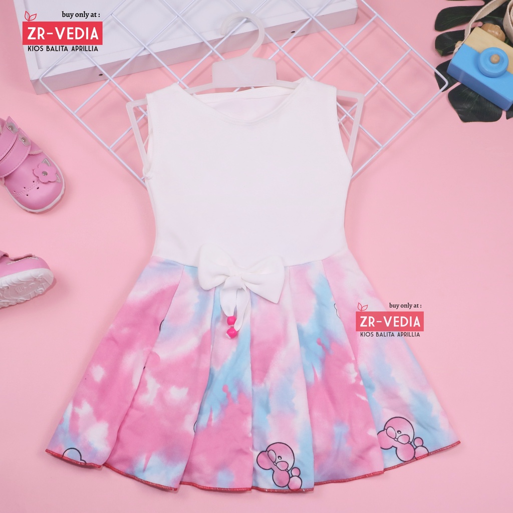 Dress Angel uk 2 th / Dress Balita Anak Perempuan Dres Yukensi Murah Pesta Kaos Tanktop Lucu Cewek