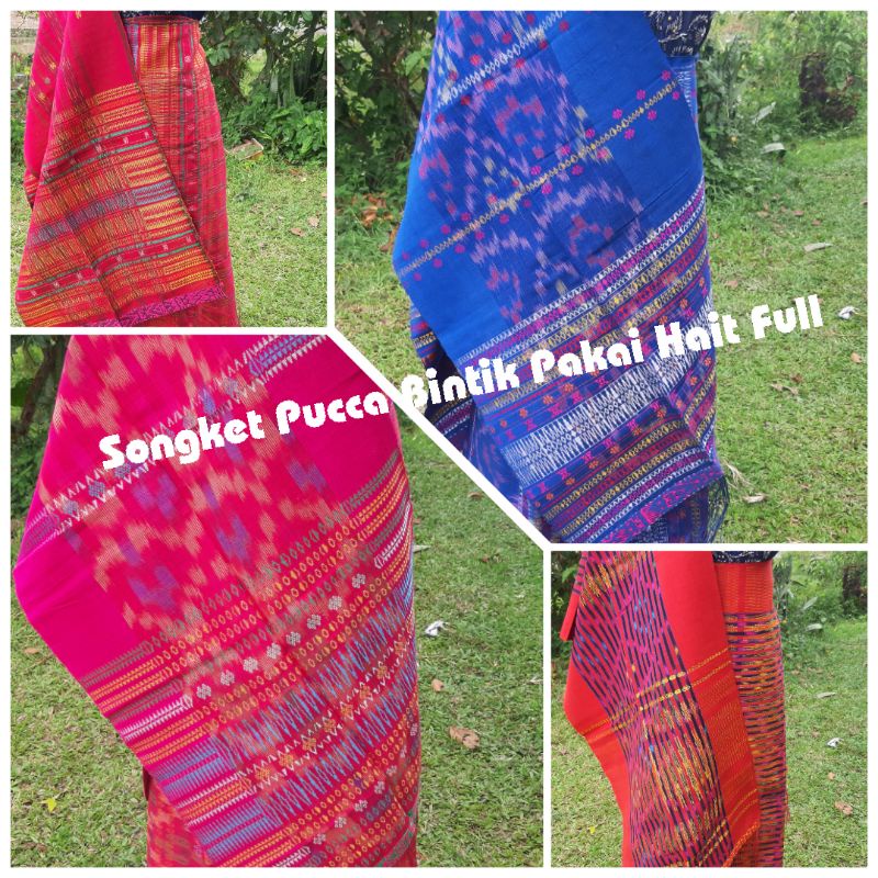 Songket Tenun Kain Batak Pucca Bintik Maulana Hait Full
