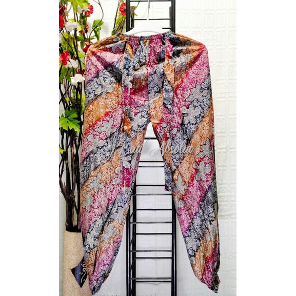 Celana Aladin Wanita / Celana Panjang Dewasa Bahan Rayon