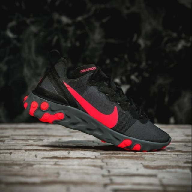 react element 55 black solar red