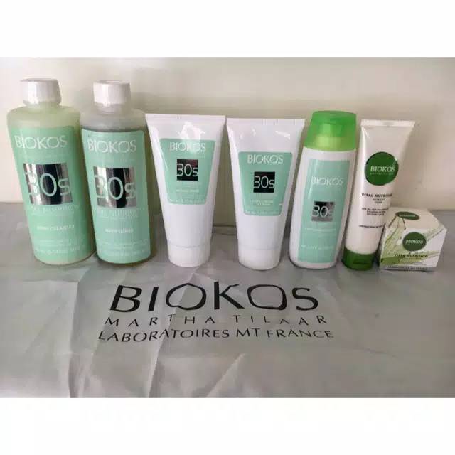 PAKET FACIAL BIOKOS VITAL NUTRITION 
( kemasan salon )