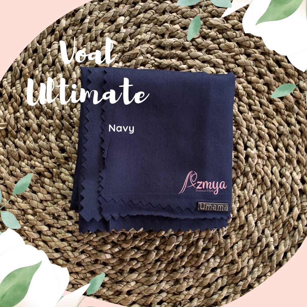 Jilbab Segiempat Voal Miracle Plain Umama VOAL ULTIMATE 110x110 PART 4-navy